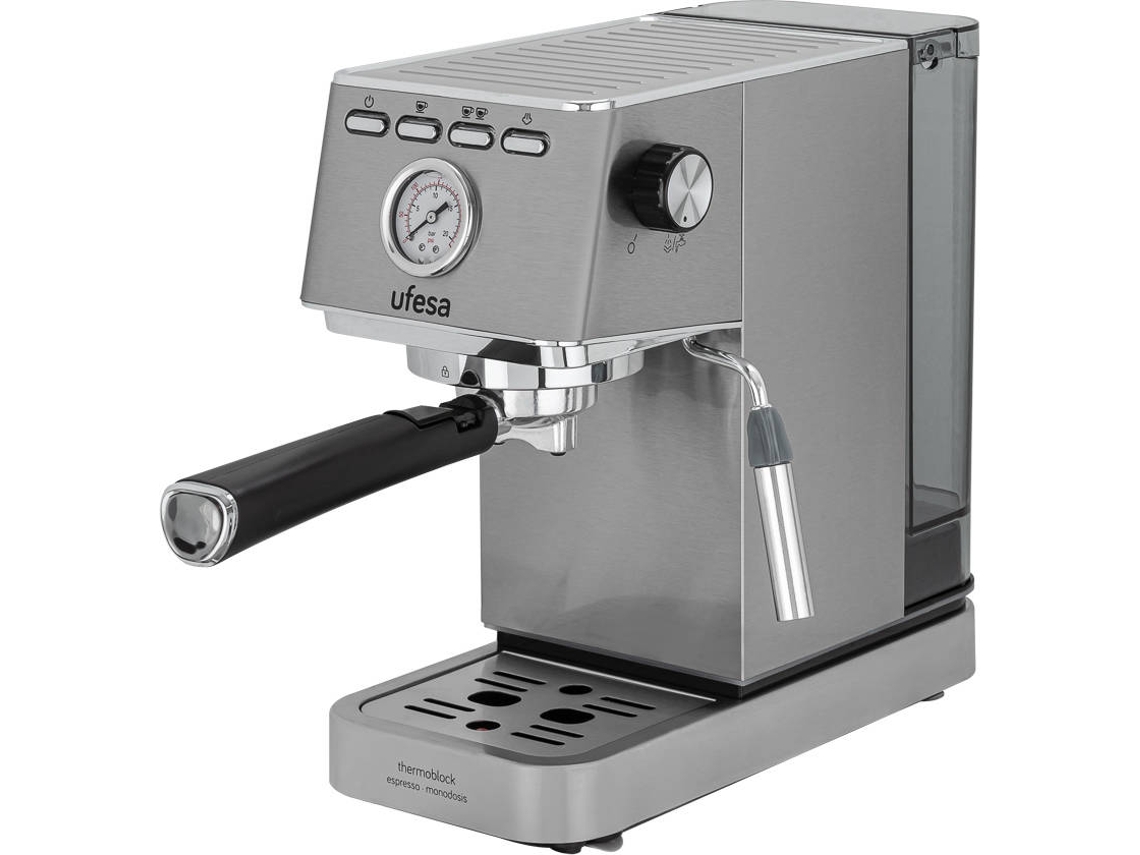 Cafetera UFESA Milazzo CE8030 (20 bar - Café molido y en monodosis)