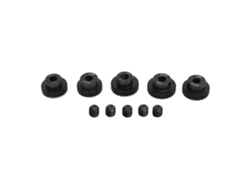 Set Piñón Rc De 5 Piezas 30t-34t 48dp 5.0mm Alta Durabilidad Accesorios Para Coches Rc 1:10 Con Tornillos De Bloqueo