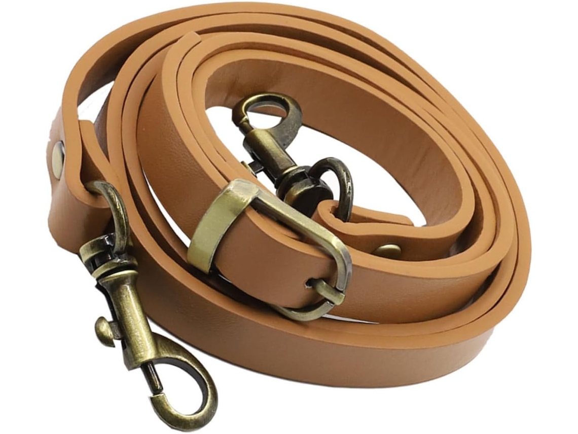 Bolso bandolera Jortmrd con correa ajustable para el hombro y hebilla de latón.