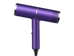 Enchufe estadounidense, secador de pelo iónico con difusor, iónico negativo para un secado rápido del cabello normal y rizado GOKOCO