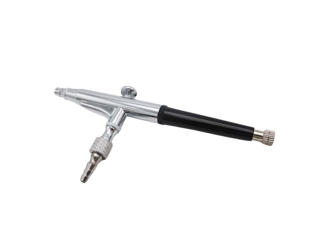 Kit De Aerógrafo De Doble Acción Con Boquillas De 0,2/0,3/0,5 Mm Y Depósitos De 7 Cc Y 22 Cc Para Maquillaje, Uñas Y Modelado.
