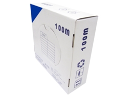 Carrete de Cable BEMATIK de Categoría 5E Ftp Cca 24Awg Azul Fijo 100M