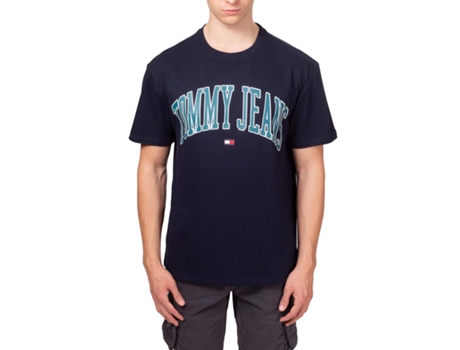 Camiseta de Hombre TOMMY JEANS Azul (S)