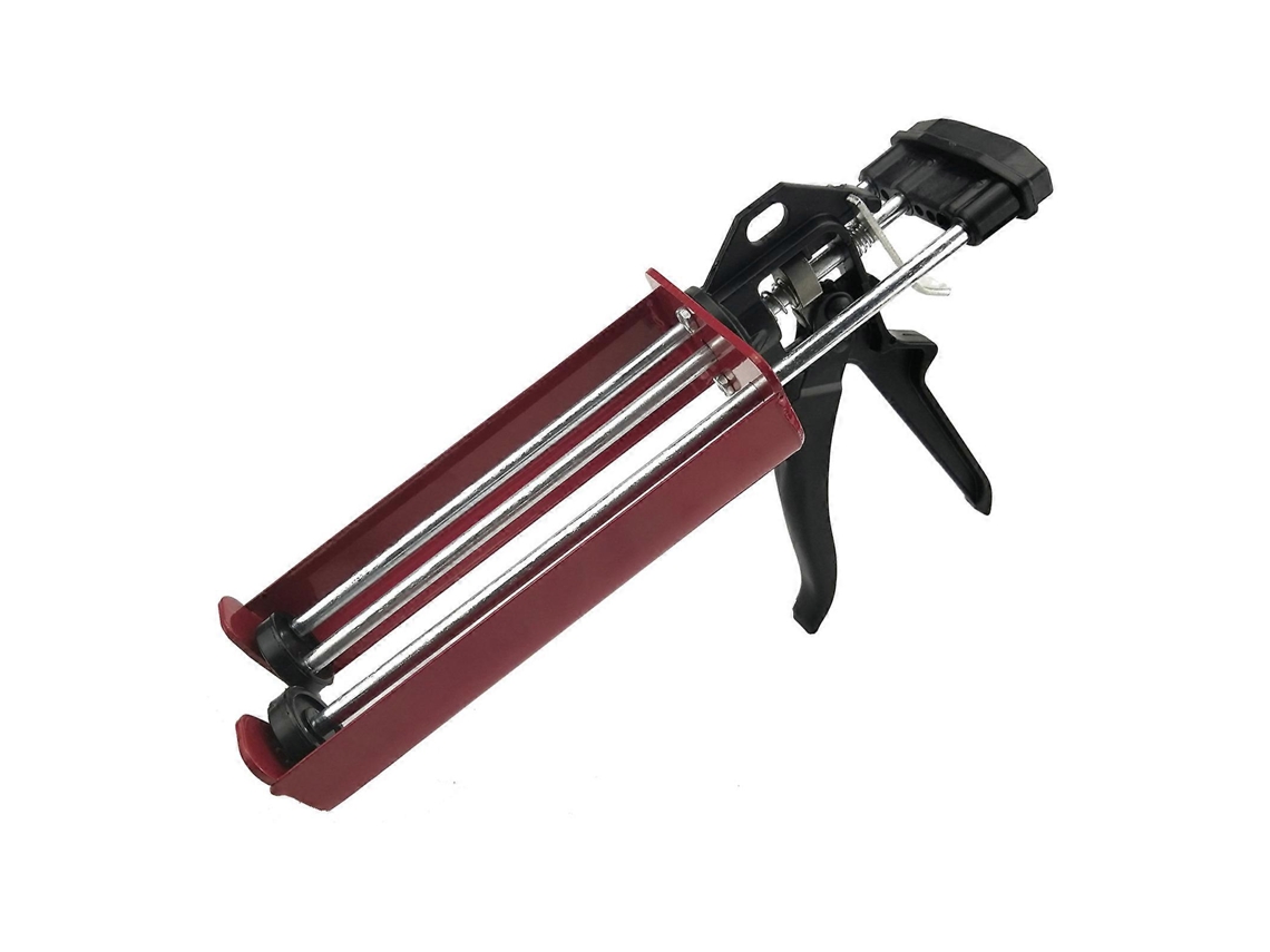 Pistola de calafateo de hierro de dos componentes para una aplicación de adhesivo eficiente, segura y duradera. Rosewell