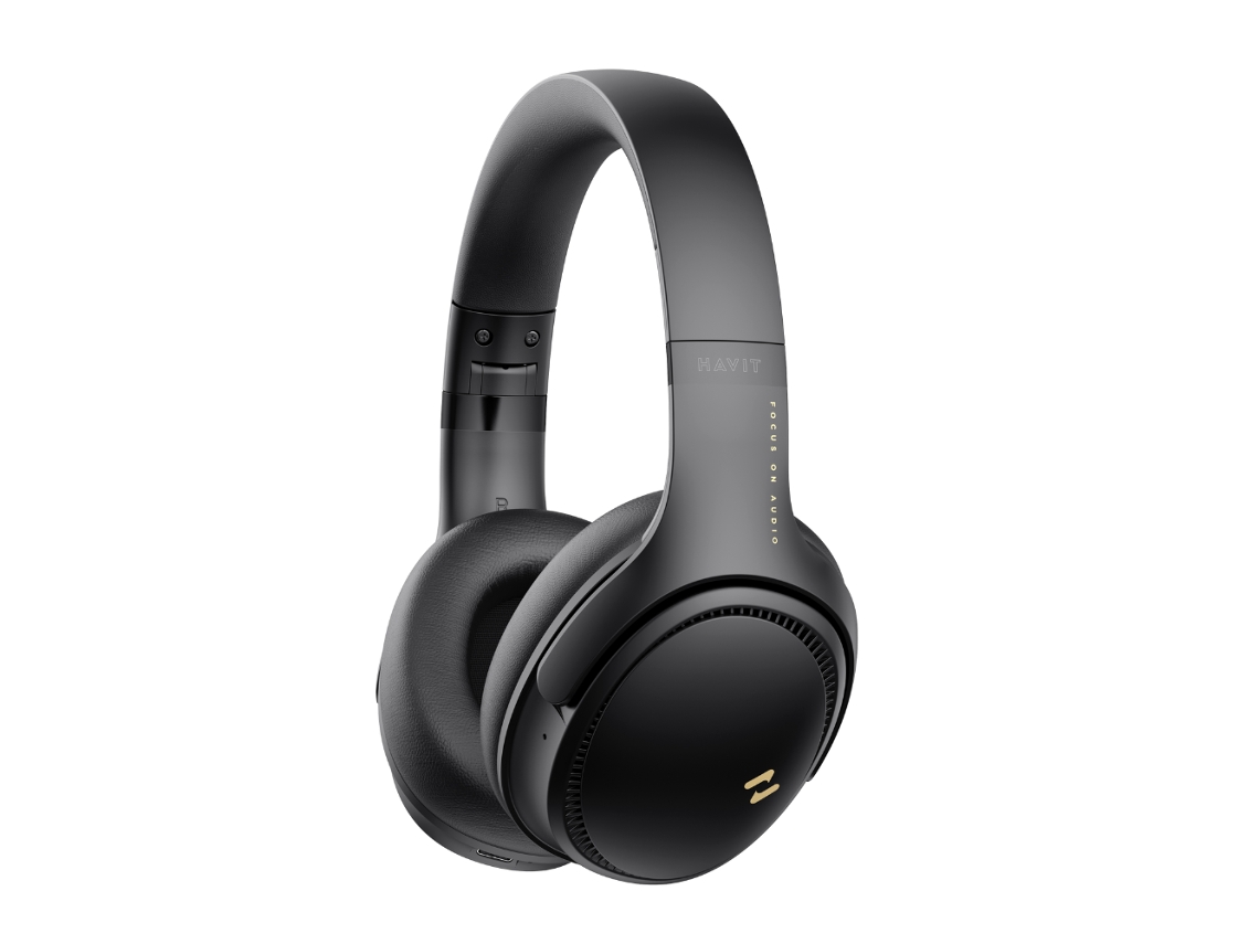 Auriculares Bluetooth HAVIT H630BT PRO (On Ear - Micrófono - Noise Cancelling - Negro)