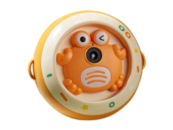 Máquina Automática Eléctrica De Burbujas Con Luz Y Sonido, Diseño De Cangrejo Naranja Para Niños.