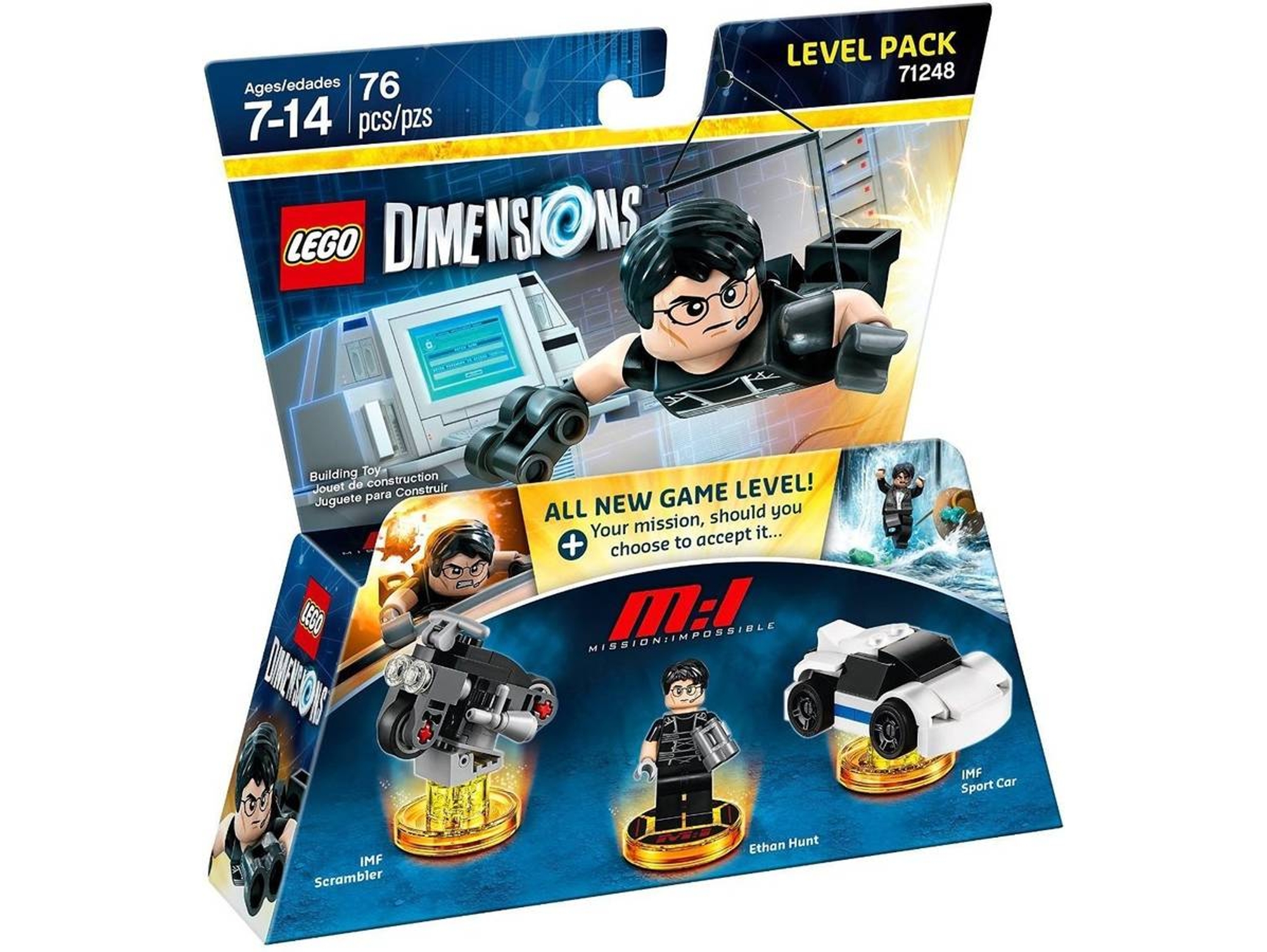 LEGO Dimensions: Mission Impossible Level Pack (Idade mínima: 7 - 76 Peças)