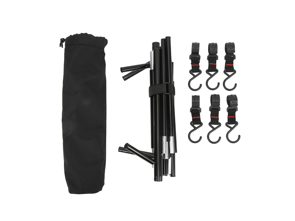Estante Colgante Para Camping Con 6 Ganchos, Capacidad De Carga De 6 Kg, Aluminio, Portátil Para Ollas Y Utensilios.