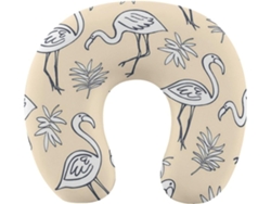 Almohada Viaje Flamingo, Reposacabezas, Espuma Viscoelástica Viscoelástica Fácil Relajación Cómodos