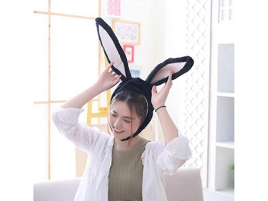 Gorro De Peluche Con Orejas De Conejo, Accesorio Cálido Para Fotos De Abaqueta Para Niñas