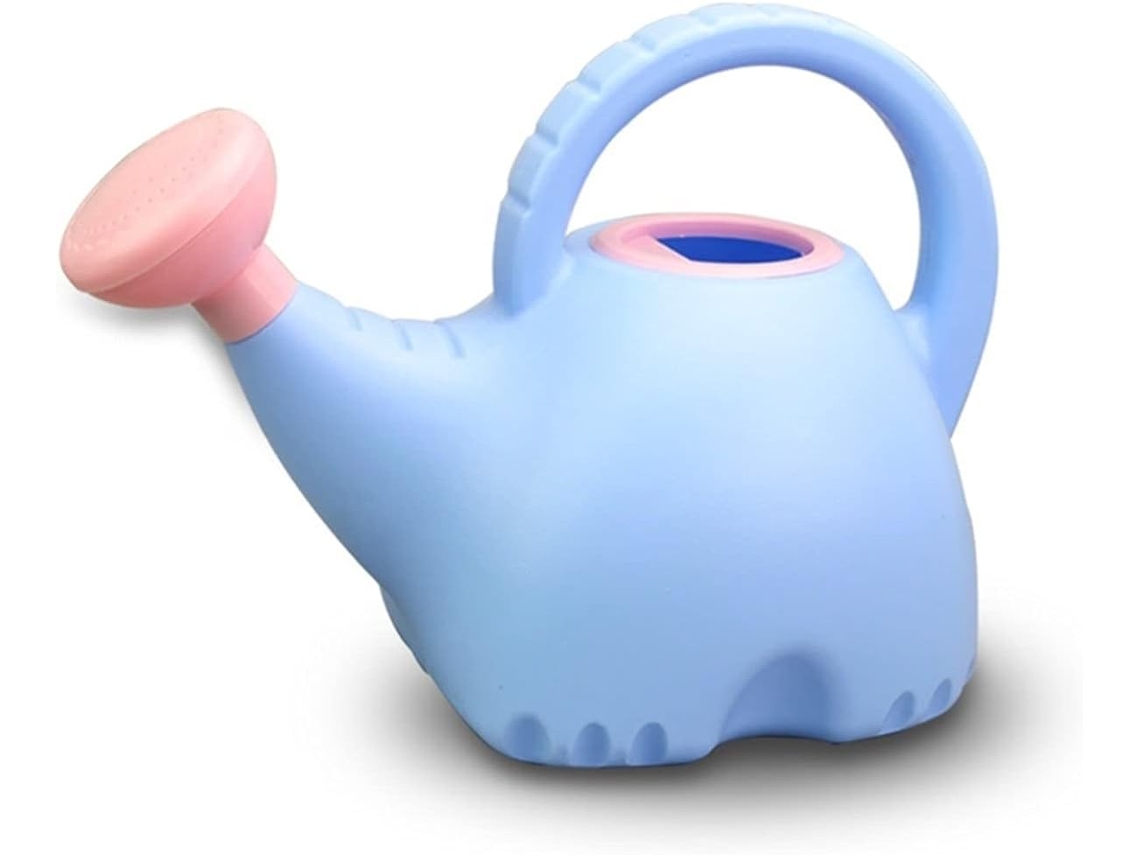 Regador Em Formato De Garrafa, Regador Pequeno Em Formato De Elefante Com Alça, Regador Especial Para Plantas De Interior/exterior (azul Rosa)