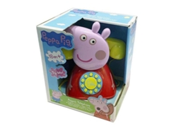 Teléfono Peppa Pig (Edad mínima: 18 meses - 29,5x7,5x38cm - Idioma: inglés)