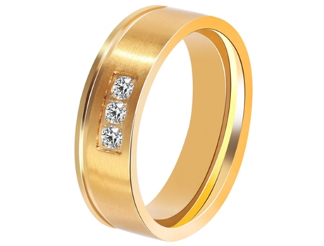 AKZENT Anillo Mujer em Acero Inoxidable – Tam.62 – 0061