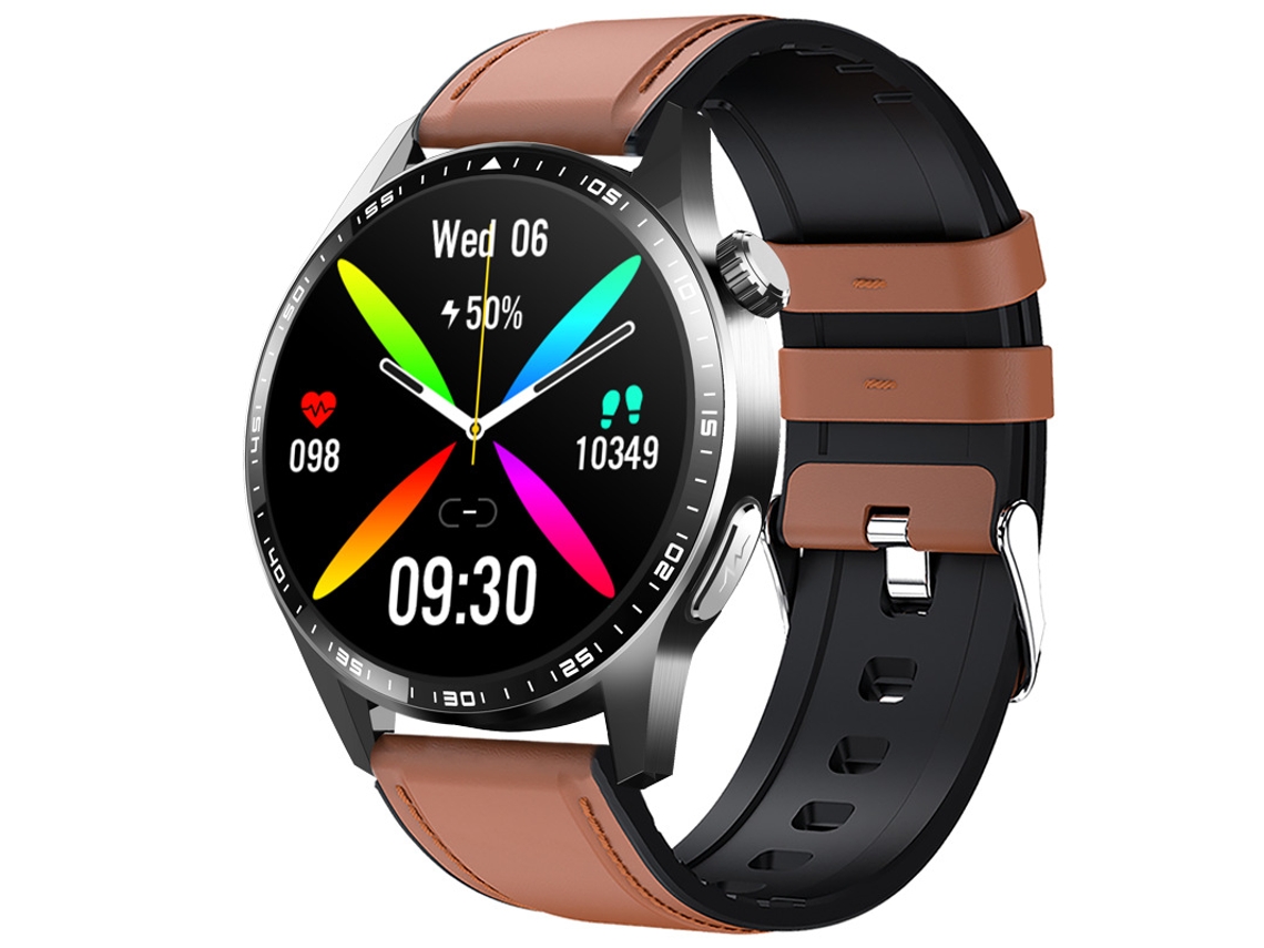 Smartwatch Yizhood F400 1.55 Inch Bluetooth Llamadas 158 Modos Deporte 350 Mah (android Y Ios - Marron)
