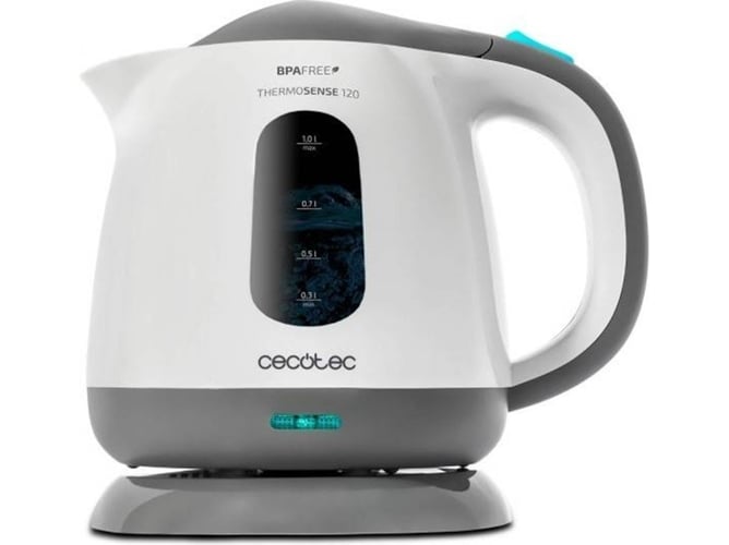 Hervidor Eléctrico CECOTEC Thermosense 120 (1100 W - 1 L)