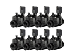 Electroválvula 100-HV 9V 1 RAIN BIRD (Pack x 8) La válvula RAIN BIRD 100-HV con solenoide de 9V es perfecta para sistemas de riego que usan