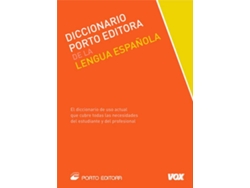 Libro Diccionario Porto Editora De La Lengua Española (Portugués)