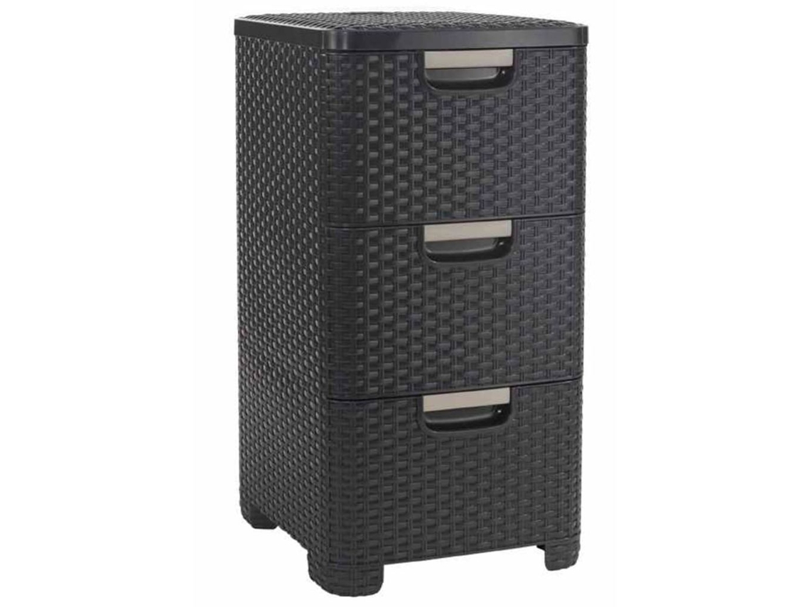Curver Cajonera Style 42 L marrón 240636
