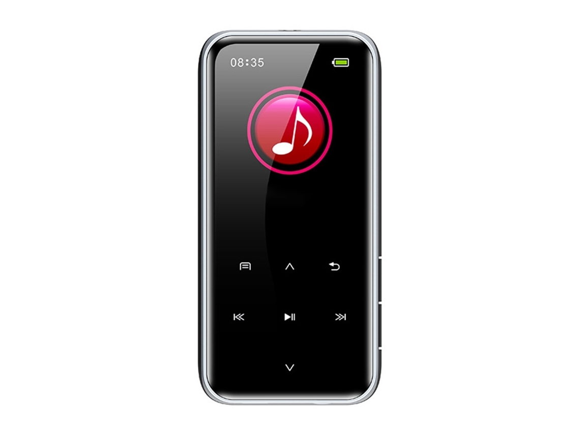 Reproductor MP3 con pantalla táctil CSYY M22 para estudiantes, 64 GB de memoria (negro)
