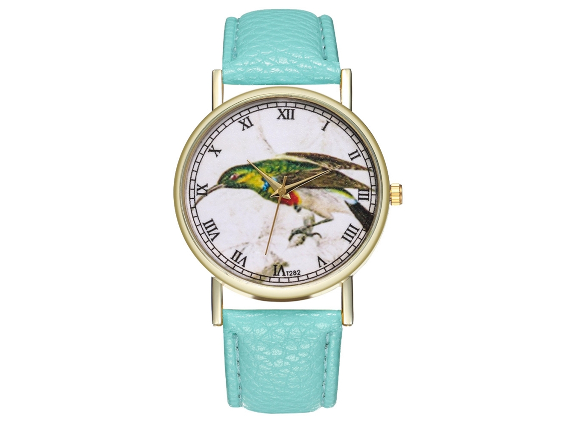 Elegante Reloj De Pulsera Unisex De Cuarzo, Color Azul Oscuro, Resistente Y Duradero.