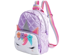 Mochila De Peluche De Unicornio Para Niños Y Niñas Con Correas Ajustables Para Los Hombros, Ideal Para La Escuela Y Actividades Al Aire Libre.