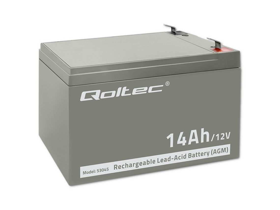 Batería Agm 53045 | 12v | 14ah Qoltec