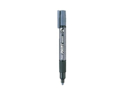 Marcador Pentel Mmp20 Paint Vidro E Plástico Cinza