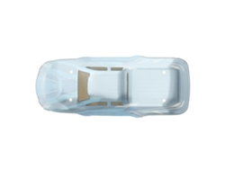 Bluehbx B004 Inv Car Body Shell 16889 16889a 1/16 Rc Vehicles Spare Parts