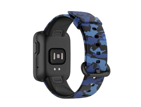 Correa de Silicona ajustable para Xiaomi Redmi Watch/Mi Watch Lite - camuflaje azul