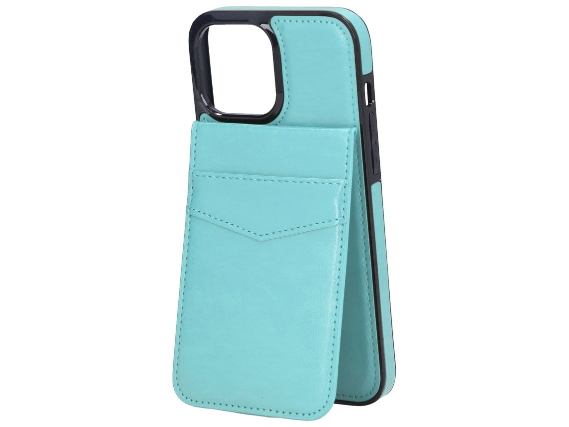 Cartera Funda Para Teléfono Con Portatarjetas De Crédito Y Soporte Con Hebilla Magnética, Funda Protectora Multifuncional De Cuero Premium Para Iphone 13 Pro