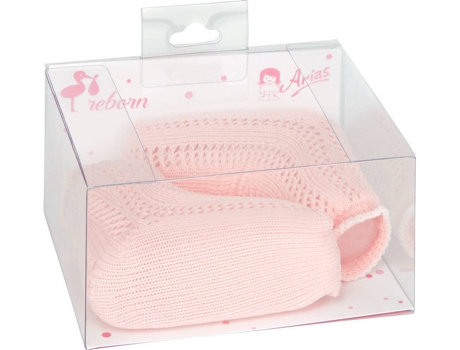 Ropa para Muñecas ARIAS Set Calcetines Rosa para Muñecos 40-45 cm (9 x 9 x 5,5 cm)