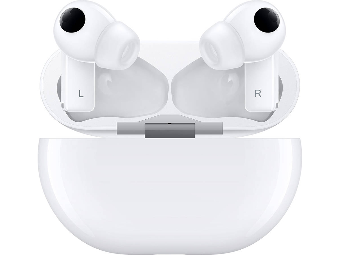 Auriculares Bluetooth True Wireless HUAWEI Freebuds Pro (In Ear - Micrófono - Noise Cancelling - Blanco)