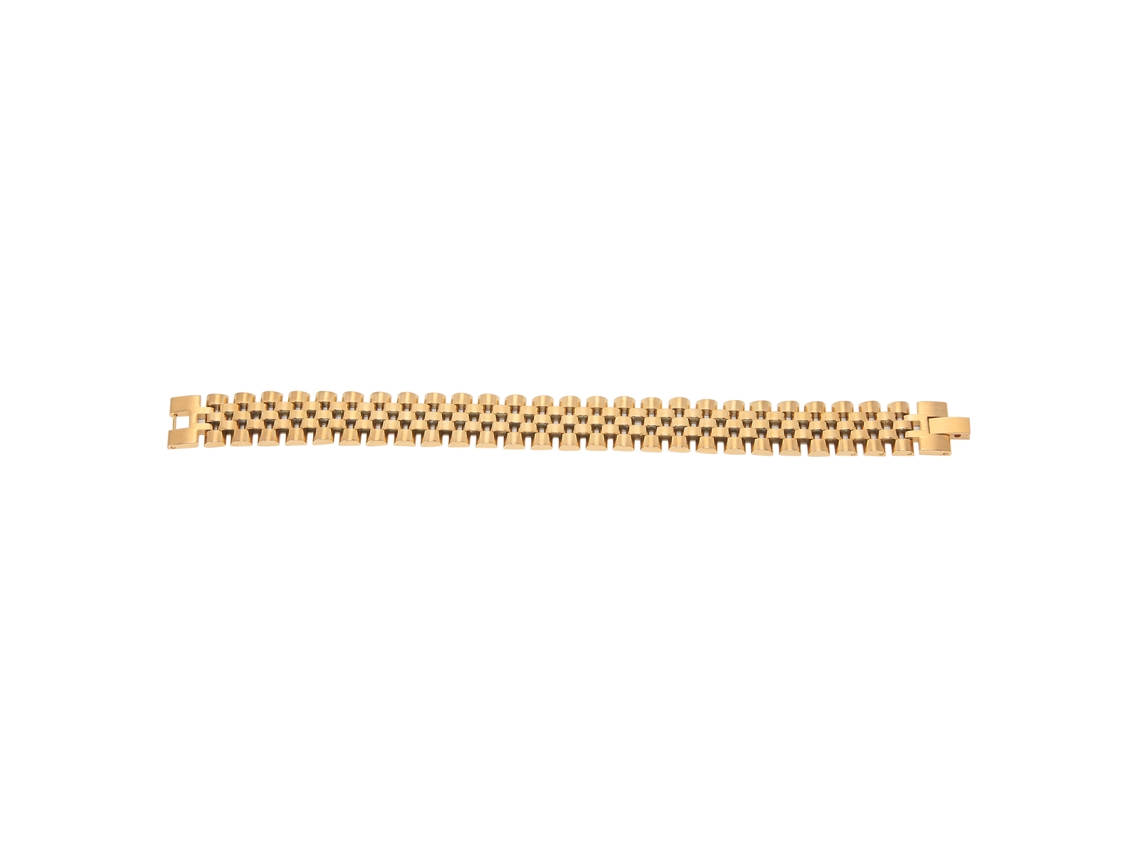 Elegante Y Sencilla Pulsera De Acero Inoxidable, Accesorio De Joyería De Moda, Regalo Dorado.