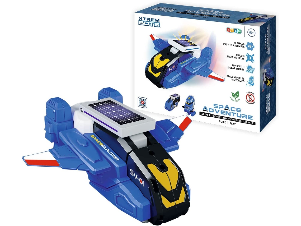 Robot TOYTOWN Xtrem Bots - Space Adventure | Kit de robótica 3 en 1