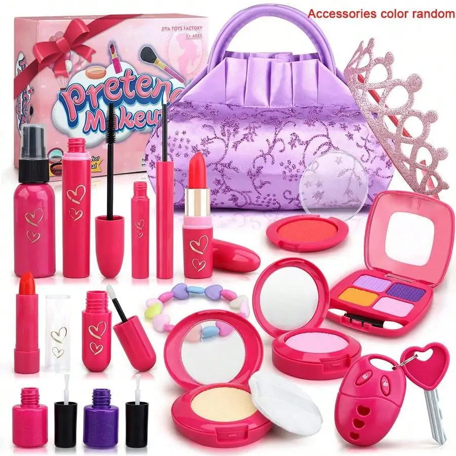 Brinquedo de Maquiagem para Meninas MDUG (kit de Maquiagem de Princesa)