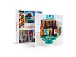 Caja Regalo SMARTBOX Cervesa Espiga: pack de 6 cervezas a domicilio, vaso cervecero y posavasos