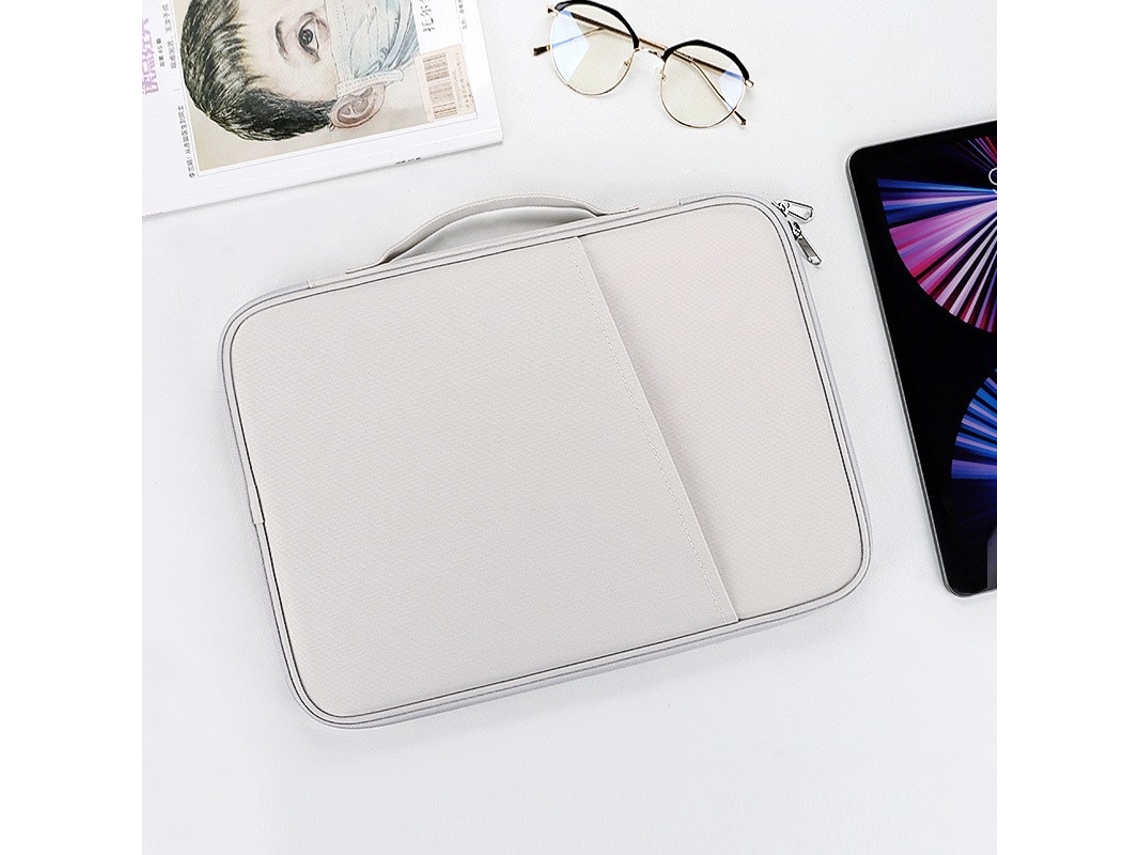 Bolsa impermeable para portátil de 12 pulgadas - Blanca
