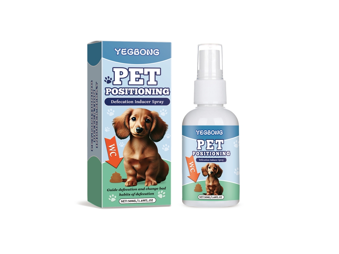 Entrenamiento para ir al baño para perros con una guía de olores suaves y no irritantes.