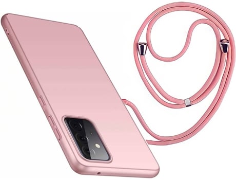 Funda OPPO Reno6 5G Turtleshell con Collar Rosa