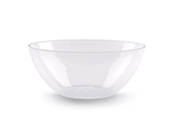 Ensaladera transparente 2,4l 23 cm
