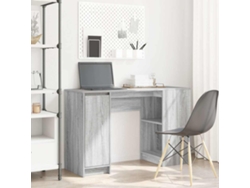 Escritorio | Mesa | Escritorio 120x42x76 cm Derivados de madera Gris Sonoma