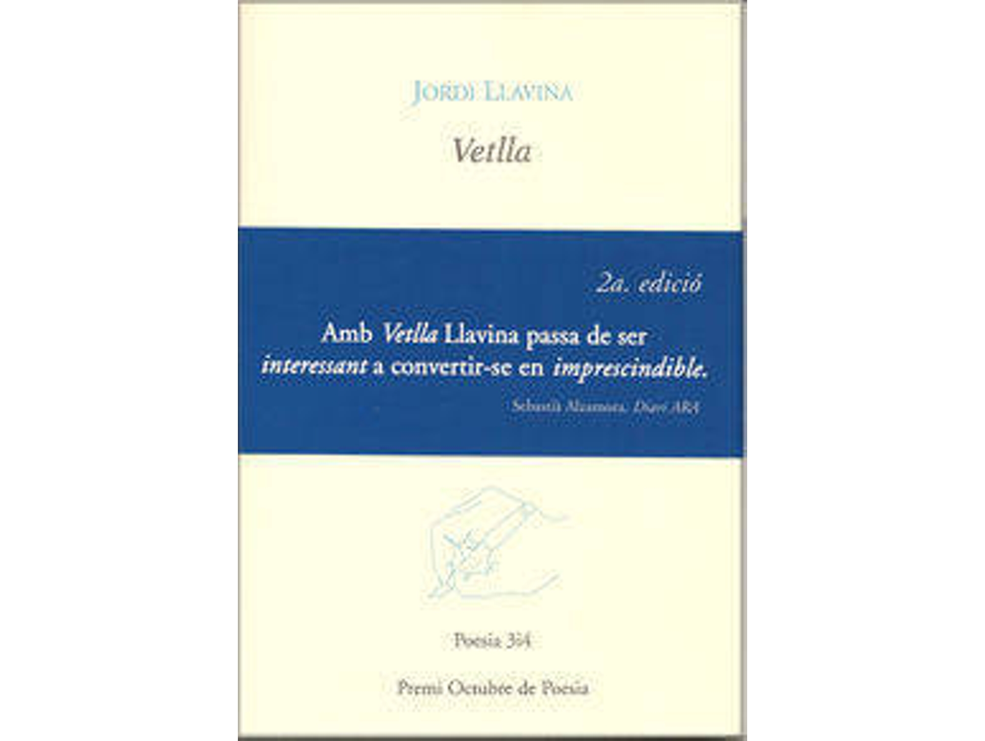 Libro Vetlla de Jordi Llavina (Español)