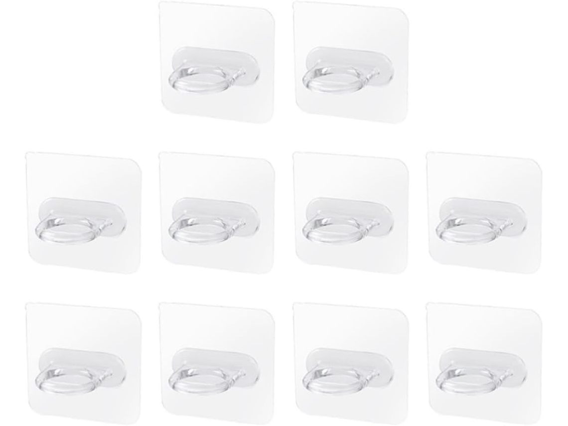 Ducha 10 Ganchos Autoadhesivos Para Baño,