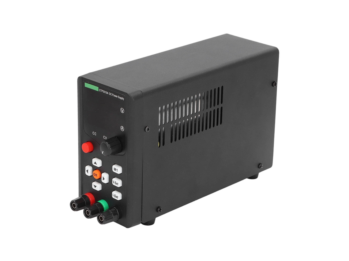 Fuente de alimentación de CC variable de 0,10 A y 300 W con ajuste de codificador de alta precisión