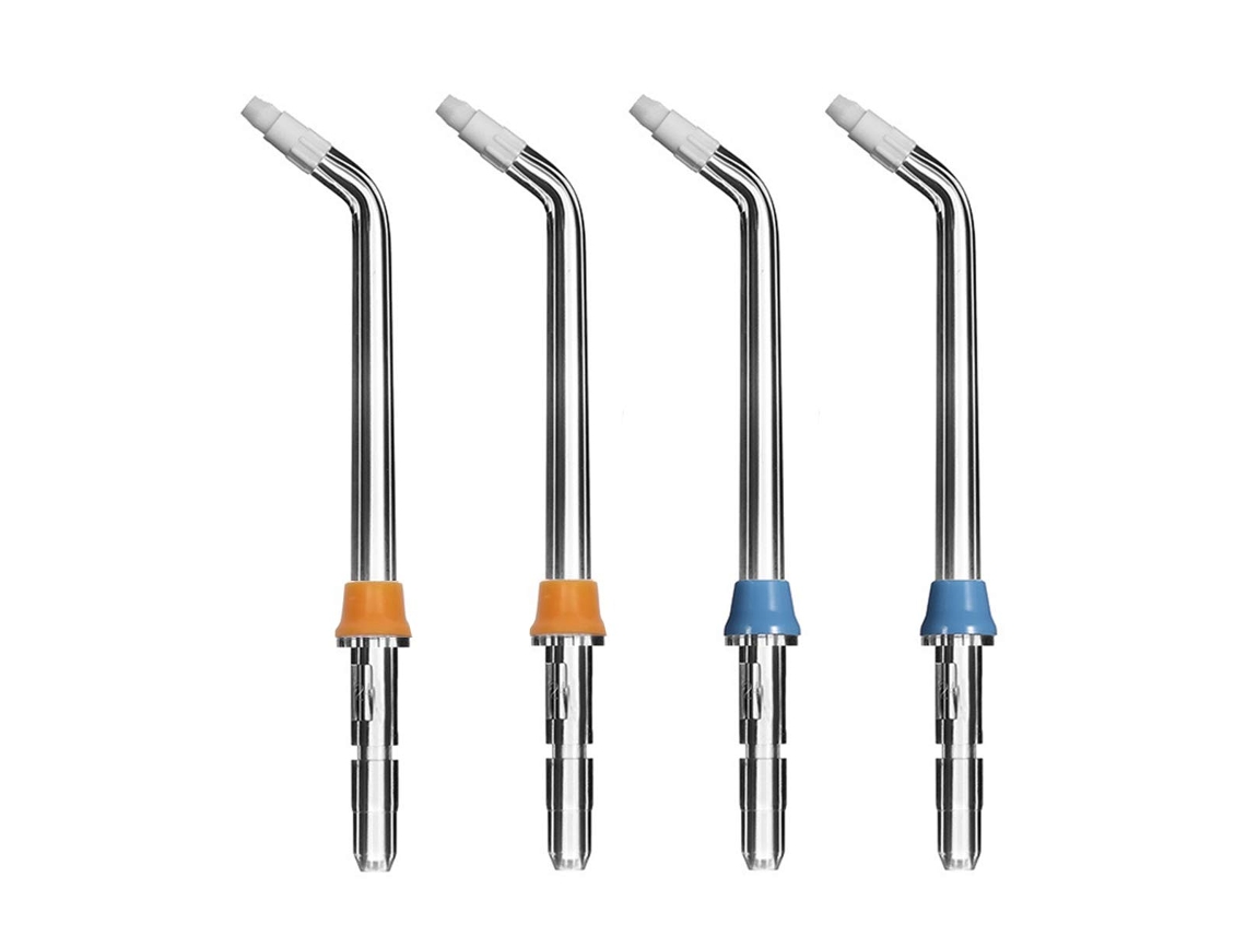 Puntas De Repuesto Para Ortodoncia. Compatibles Con Irrigadores Bucales Wp Water Flosser Y Otras Marcas (paquete De 4).