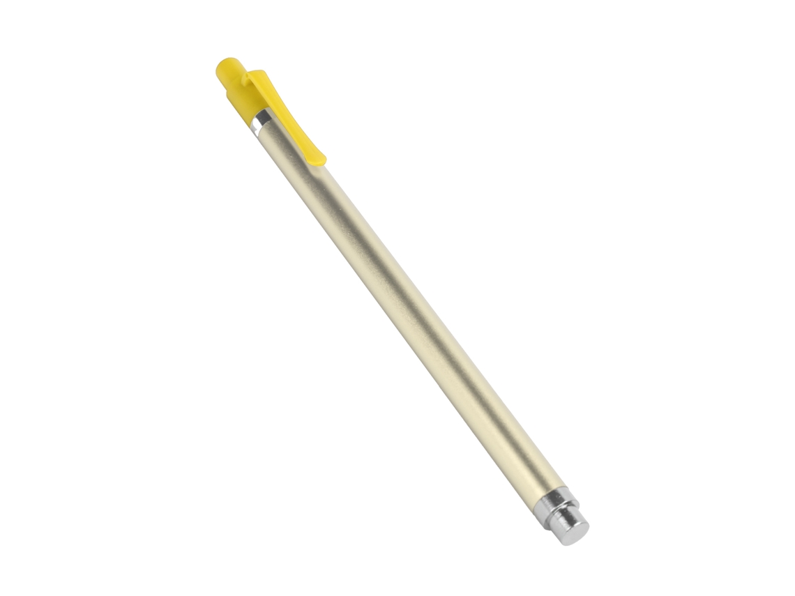Lápiz Capacitivo Portátil Para Pantallas Táctiles, Teléfonos Móviles, Tabletas, Ios, Samsung, Huawei, Amarillo.