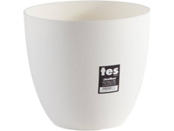 Maceta PLASTIKEN Tes Blanco (22 cm)