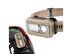Farol Led Multifuncional Brown350lm Xpe Com Sensor De Direção Bateria Integrada De Longa Duração E Gancho Magnético
