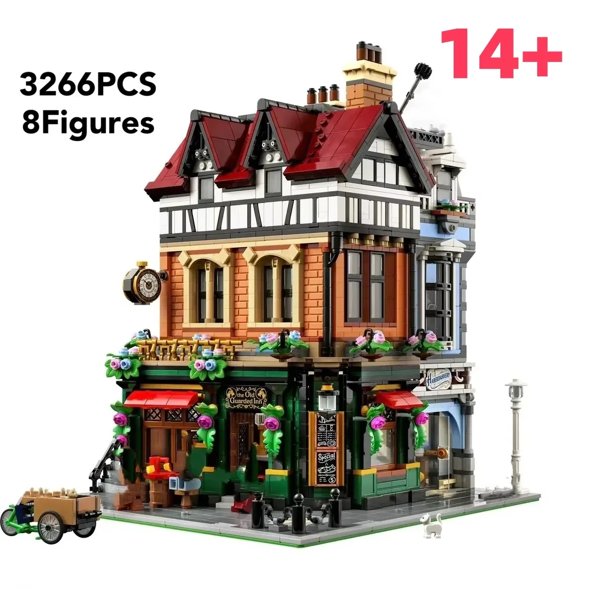Nuevos bloques de construcción, piezas y componentes de estilo retro: el regalo de Navidad perfecto para niños.