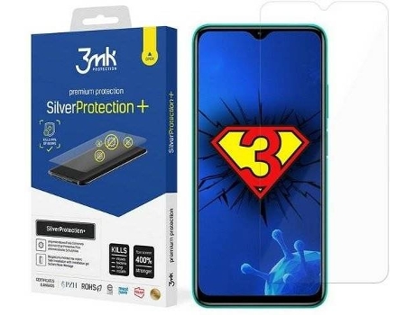 Película Cristal Templado Xiaomi Redmi 9T 3MK Plata